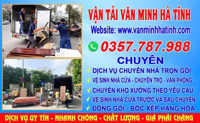 Văn Minh Hà Tĩnh - Địa chỉ vận chuyển nhà trọn gói Hà Tĩnh chuyên nghiệp